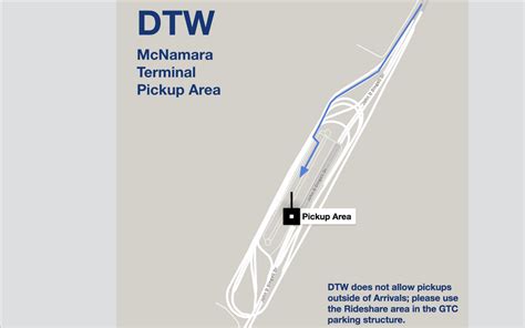 dtw rideshare pickup